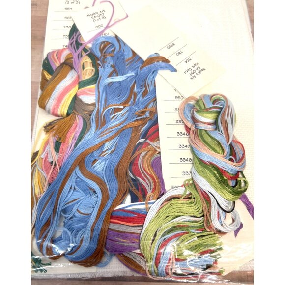 Noahs Ark Cross Stitch Kit By The Design Connection Inc Complete With Threads & - Picture 5 of 5